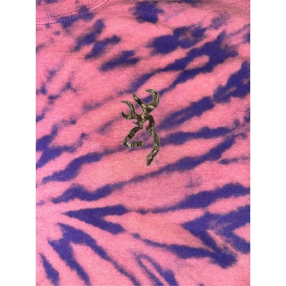 Browning Camo Deer Bleached Tee - Picture 4 of 5